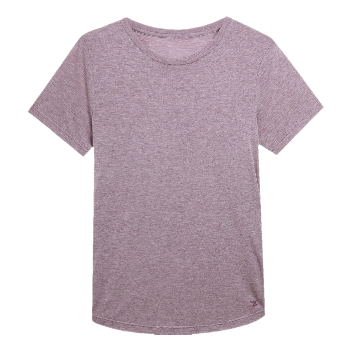 Woolcano Women's Merino Wool Tencel Blend T-shirt, Lightweight Short Sleeve Top for Women